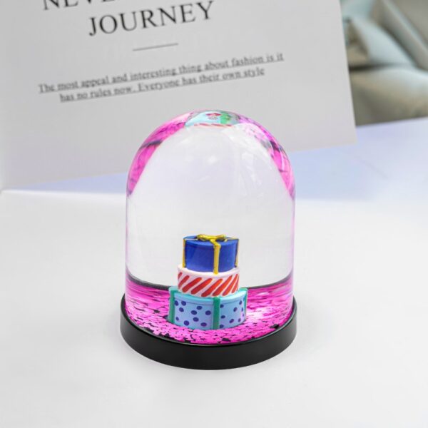 custom snow globe