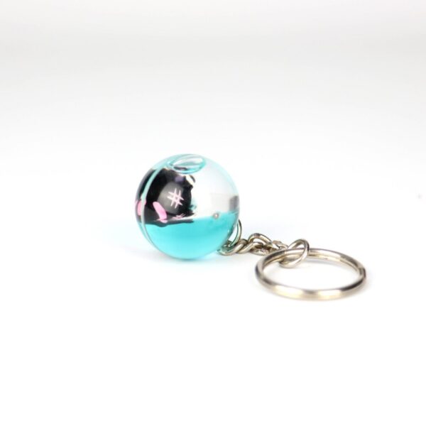 aquarium floating keychain